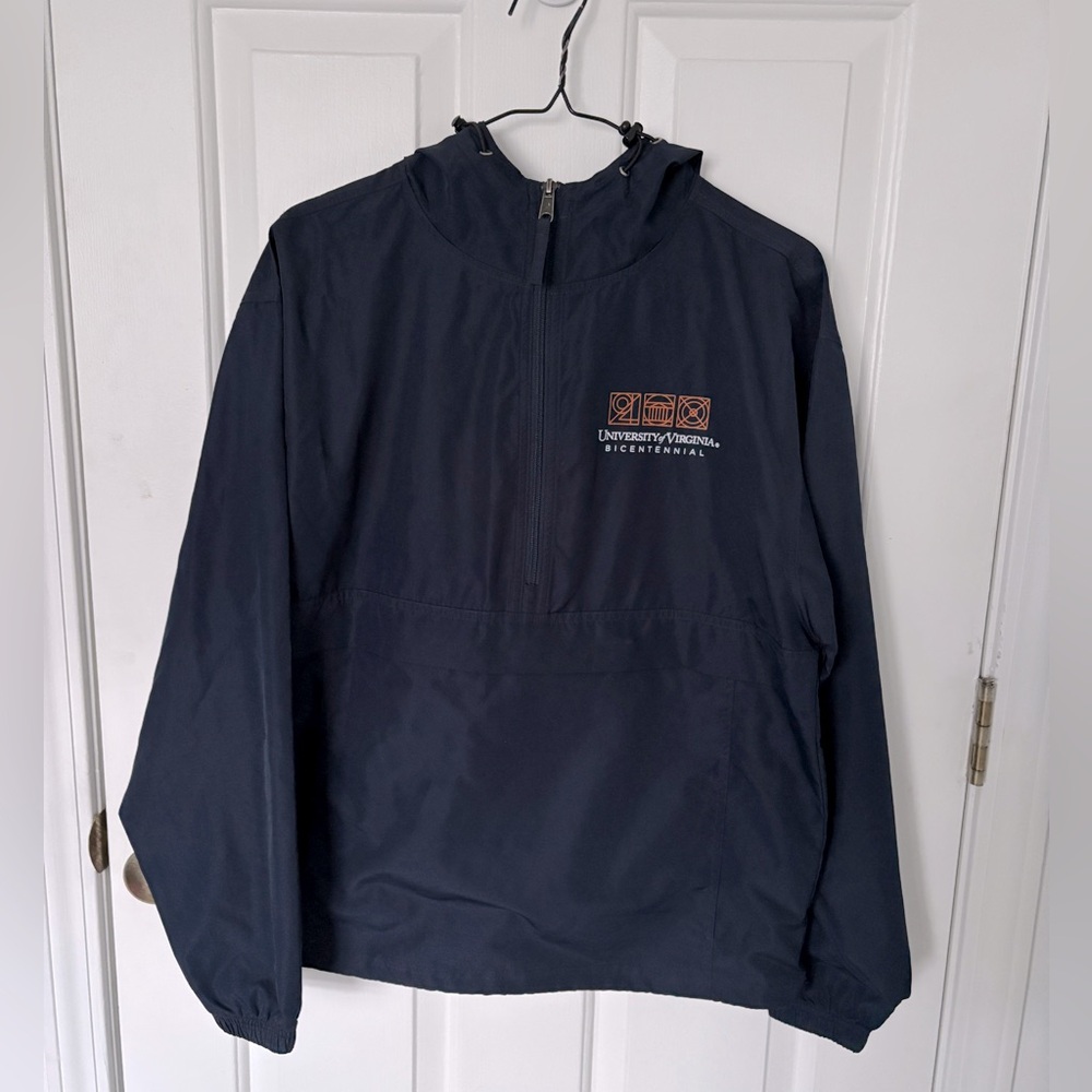 University of Virginia Half-zip Bicentennial Windbreaker